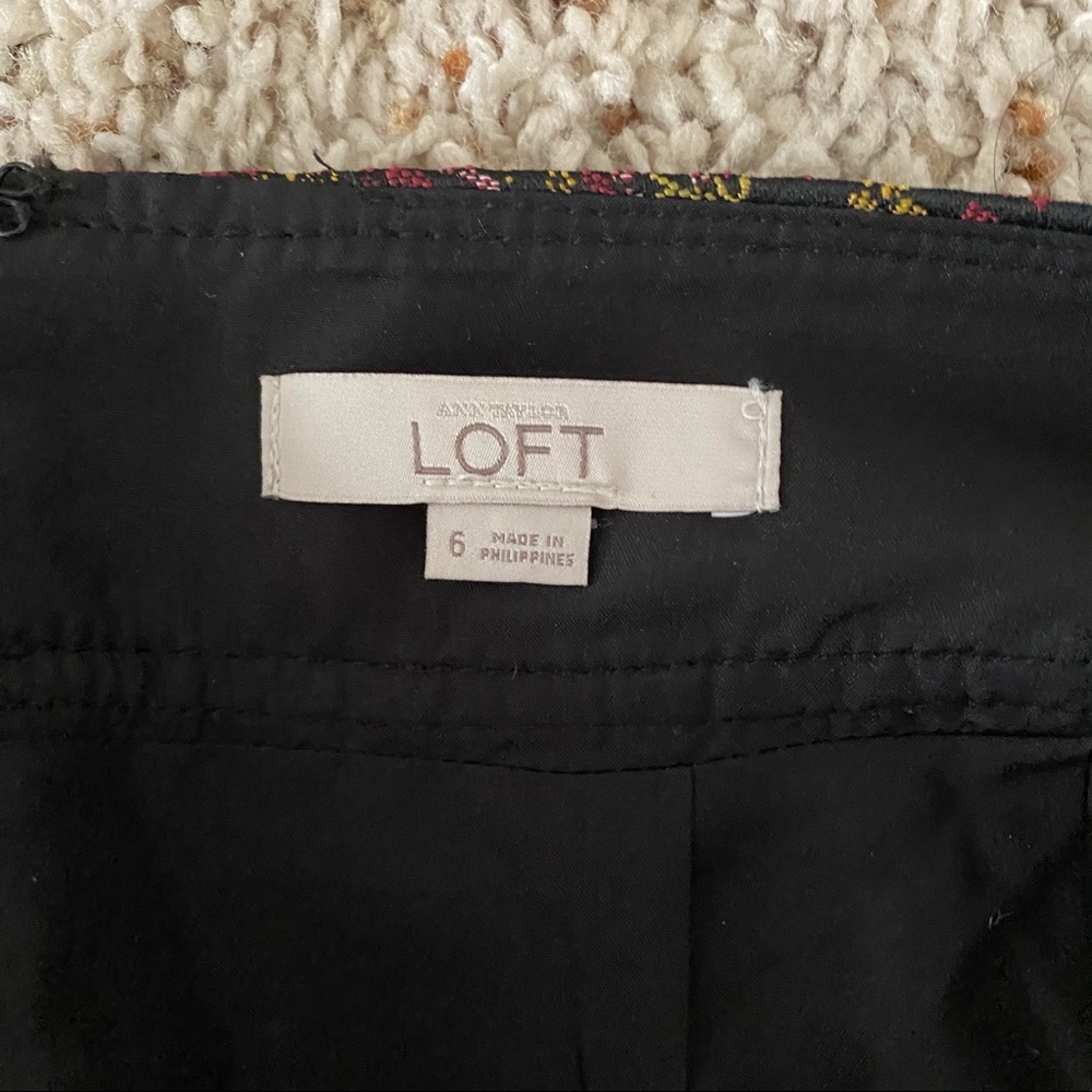 Loft Brocade Floral Skirt - Picture 6 of 6
